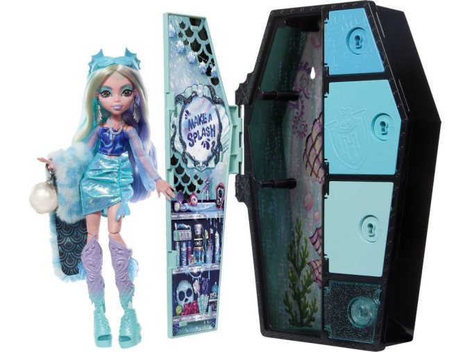 Monster High Skulltimate Secrets panenka LAGOONA BLUE