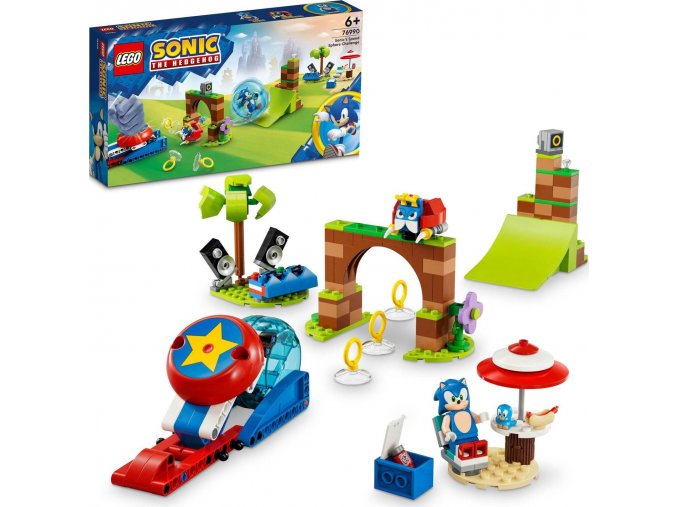 LEGO® Sonic the Hedgehog™ 76990 Sonicova výzva Speed Sphere