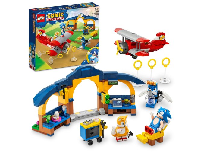 LEGO® Sonic the Hedgehog™ 76991 Tailsova dílna a letadlo Tornádo