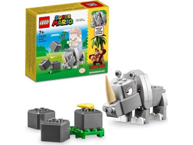 LEGO® Super Mario™ 71420 Nosorožec Rambi – rozšiřující set