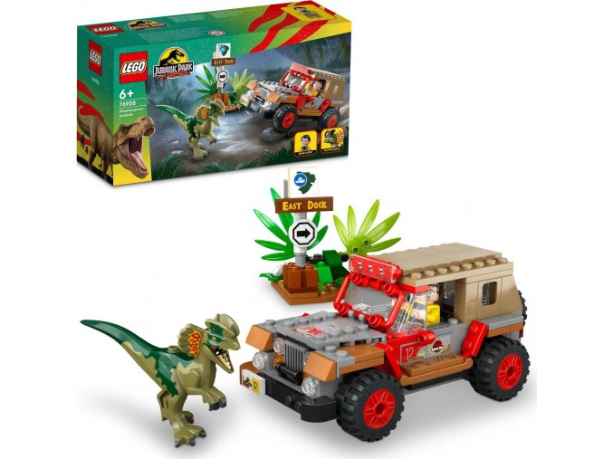 LEGO® Jurassic World™ 76958 Útok dilophosaura