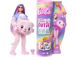 Barbie Cutie Reveal Pastelová edice Medvídek