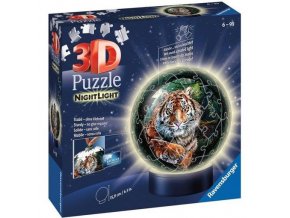 ravensburger 11248 svitici puzzleball tygr 72 dilku 1