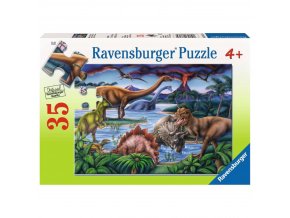 Ravensburger 08613 Puzzle Dinosauří hřiště 35 dílků