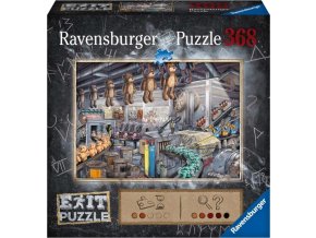 Ravensburger 16484 Exit Puzzle: V továrně na hračky 368 dílků