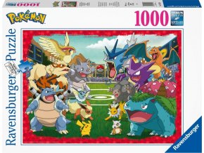 Puzzle Pokémon poměr síly 1000 dílků