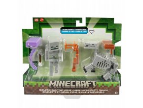 minecraft 8 cm figurka dvojbaleni skeleton a trap horse 1