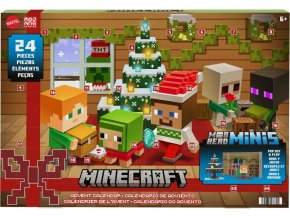 Minecraft Mini MOB HEAD Adventní Kalendář 2023