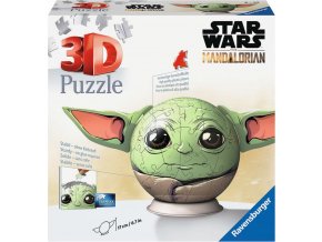 Puzzle-Ball Star Wars: Baby Yoda s ušima 72 dílků