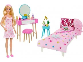 Barbie® Ložnice s panenkou, HPT55