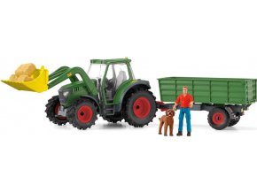 Schleich® 42608 Traktor s přívěsem
