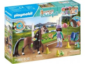 PLAYMOBIL® 71355 Zoe & Blaze s překonáváním překážek