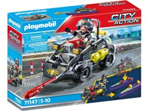 PLAYMOBIL® 71147 Terénní čtyřkolka speciální jednotky