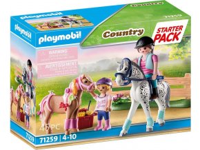 PLAYMOBIL® 71259 Starter Pack Péče o koně