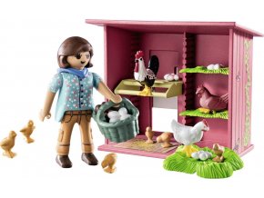 PLAYMOBIL® 71308 Kohout a slepice s kuřátky