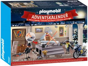 PLAYMOBIL® 71347 Adventní kalendář Policie: Krádež v muzeu