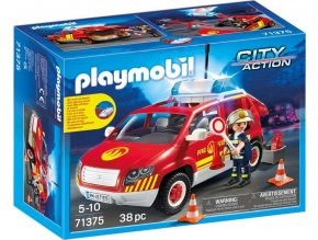 PLAYMOBIL® 71375 Auto velitele hasičů