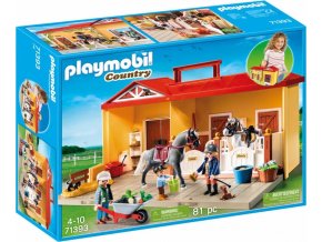 PLAYMOBIL® 71393 Přenosná stáj