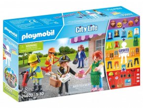 PLAYMOBIL® 71402 My Figures: Život ve městě