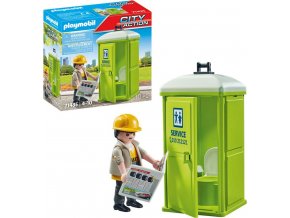 PLAYMOBIL® 71435 Mobilní toaleta