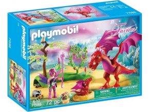 PLAYMOBIL® 71586 Dračí maminka s mládětem