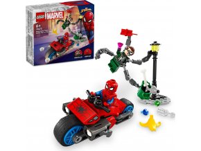 LEGO® Marvel 76275 Honička na motorce: Spider-Man vs. Doc Ock