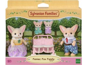 Sylvanian Families 5696 Rodina fenků s dvojčaty