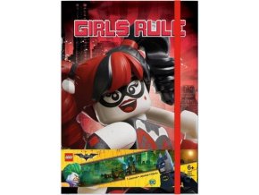 LEGO® Batman Movie Zápisník Harley Quinn/Batgirl