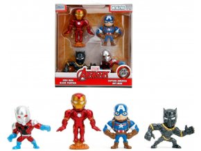 Figurky METALFIGS Marvel Avengers sada 4 ks 6 xm