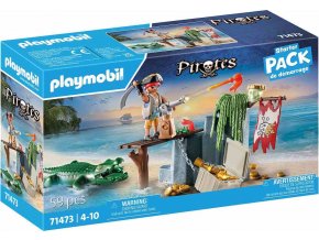 PLAYMOBIL® 71473 Pirát s aligátorem