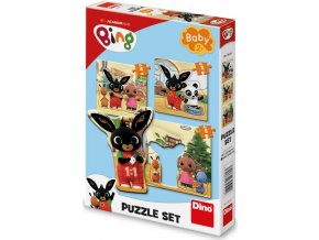 Puzzle set BING A KAMARÁDI 3-5 baby