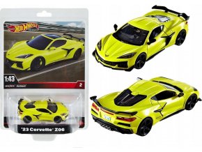 Hot Wheels Prémiové auto 1:43 '23 CORVETTE Z06