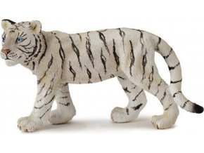 Collecta 88429 Tygr bílý mládě stojící