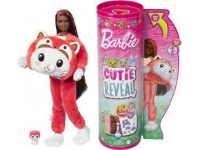 Barbie® Cutie Reveal™ Barbie v červeném kostýmu