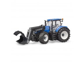 Bruder 03121 Traktor NEW HOLLAND T7.315 s čelním nakladačem