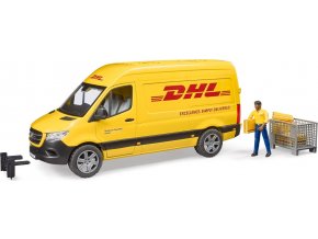 Bruder 2671 Komerční vozy - MB Sprinter DHL s řidičem