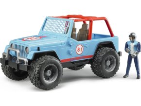 Bruder 02541 Volný čas - Jeep Cross country s řidičem 1:16