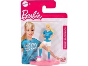 barbie micro fotbalistka 7 cm 1