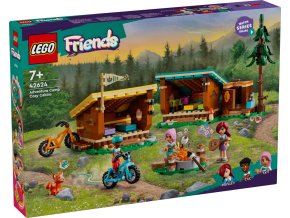 LEGO® Friends 42624 Útulné chatky na dobrodružném táboře