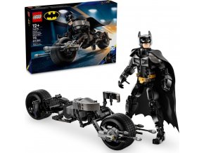 LEGO® DC Batman™ 76273 Sestavitelná figurka: Batman™ a motorka Bat-Pod