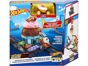 Hot Wheels City Centrum města zmrzlinárna