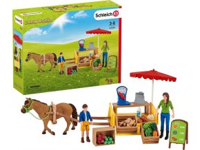 Schleich® 42528 Mobilní farmářský stánek