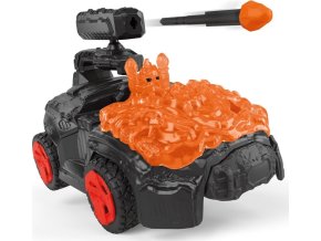 SCHLEICH 42668 ELDRADOR CREATURES Pancéřové vozidlo z Lávy s Ministvořením