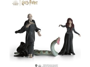 Schleich Harry Potter™ 42684 Lord Voldemort, Nagini a Bellatrix Lestrangeová