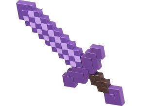 MINECRAFT Očarovaný meč fialový