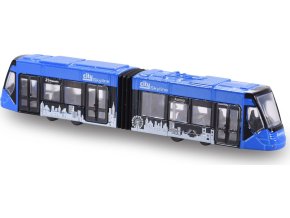 Tramvaj Siemens Avenio kovová, modrá