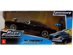 Rychle a zběsile RC auto 1970 Dodge Charger 1:24
