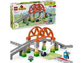 LEGO® DUPLO® 10426 Železniční most a koleje – rozšiřující sada