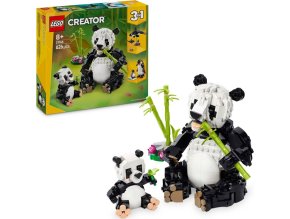 LEGO® Creator 3 v 1 31165 Divoká zvířata: Pandí rodinka