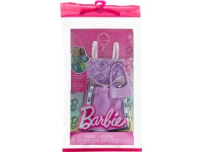 Barbie® Módní příběhy fialová sukně s topem a taškou